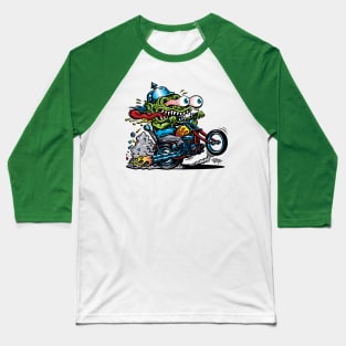 Chopper Freak Baseball T-Shirt